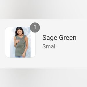 Sage Green Nesting days Newborn Carrier